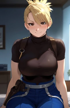 [Flowersbeautiful] 7b17.リザ・ホークアイ BBC 鋼の錬金術師【243p】[AI Generated]