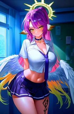 [Flowersbeautiful] 6b31.ジブリール BBC ノーゲーム・ノーライフ【223p】[AI Generated]