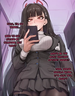 [Aibby] Rio cucks Sensei for being too little~ [AI Generated]