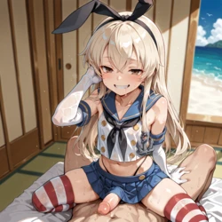 [userzon] Shimakaze | KanColle (AI Generated)