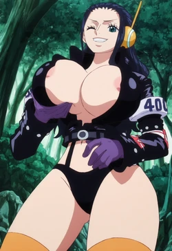 Nico Robin meets Gear 5(jarentr) [AI Generated]