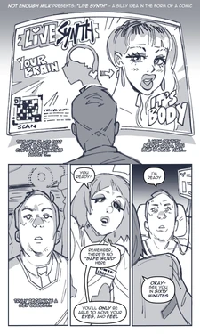 [Not Enough Milk] Using Tech to become a Sex Doll! (Cyberpunk)