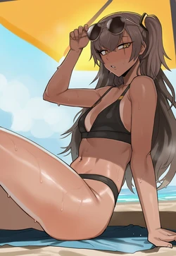 [OutOfLine] [Girls' Frontline] Leva Beach NTR (Patreon) [AI Generated]