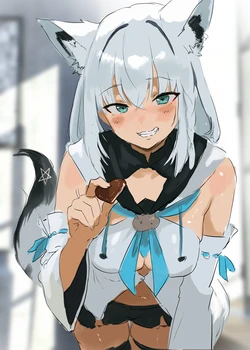 [ディッコ] 媚薬チョコの副作用！？白.上フ.ブキのドロドロ排泄アナル受難cg集 (ホロライブ)