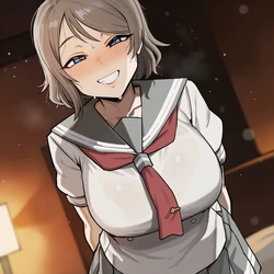 [OutOfLine] [Love Live!] Watanabe You NTR Request (Patreon) [AI Generated]