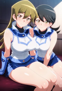 [Corudozera] [200pics] Alexis Rhodes x Mindy (天上院明日香xミンディ) / Yu-Gi-Oh! GX (遊☆戯☆王デュエルモンスターズGX) [AI Generated]