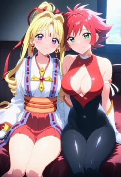 [Corudozera] [200pics] Maron Kusakabe -Kaito Jeanne- x Cutie Honey (日下部まろんxキューティーハニー) / Kamikaze Kaitou Jeanne x Cutie Honey Flash (神風怪盗ジャンヌxキューティーハニーF) [AI Generated]