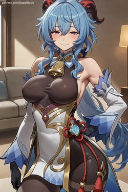 [Oppai Oasis] Ganyu - Genshin Impact [AI Generated]