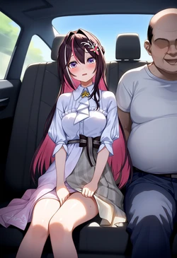 【クライド 】AZKi 車内セクハラ 生中出し処女喪失SEX (129114237)[AI Generated]