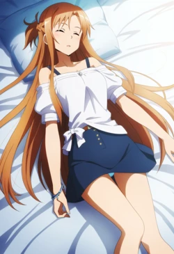 【クライド 】 アスナ睡眠中にあのおじさんに無理やり中出しされる[AI Generated]