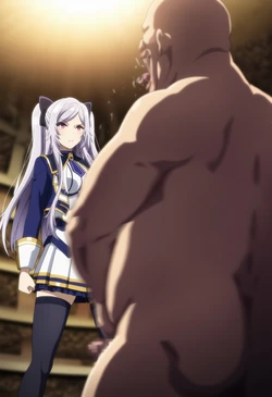 【クライド 】 アレクシア・ミドガルVS種付けおじさん[AI Generated]