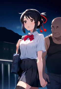 【クライド 】 君の名は？？種付け寝取りおじさん[AI Generated]