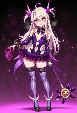 [Pixiv] [Renbocloud 二代目] (115263964) 恶堕百景 —— 七十七 魔法少女！伊！莉！雅！ [AI Generated]