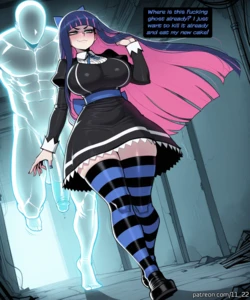 [11_22] Stocking x Ghost Comic + Image Set [AI Generated]