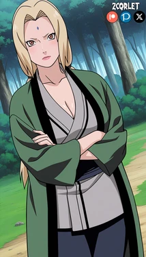 [Zcqrlet] Tsunade (綱手) x Jiraiya (自来也) - Naruto (ナルト ) - Naruto Shippuden (-ナルト- 疾風伝 ) - 3 Outfits [AI Generated]
