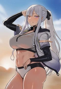 [OutOfLine] [Girls' Frontline] AK-12 Beach NTR (Patreon) [AI Generated]