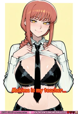 [meowllete] [COMIC] [FULL] Makima | Chainsaw man (Patreon) [AI Generated]