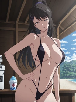 Machina Ai - Sae Chabashira | Classroom of the Elite (Patreon) [AI Generated}
