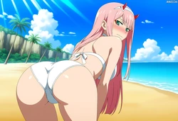 [AyaEcchi] Zero Two | Darling in the Franxx💖 EXTRAS [AI Generated]