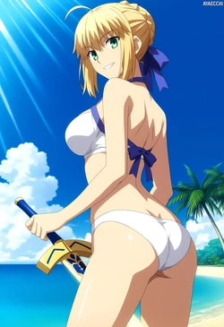 [AyaEcchi] Saber | Fate💖 [AI Generated]