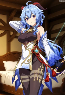 [AyaEcchi] Ganyu | Genshin Impact💖 EXTRAS [AI Generated]