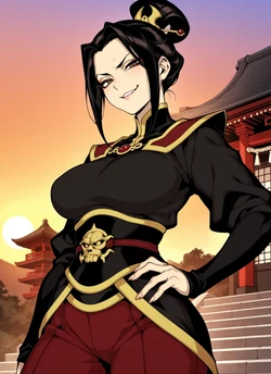 [Tiroil] Azula's Punishment [Fishine Style] [AI Generated]
