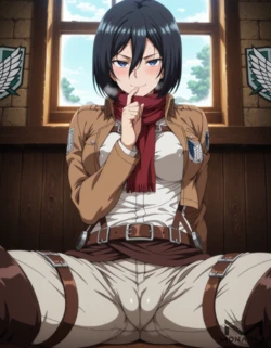 [MonarkAI] Mikasa Ackerman  - Attack on Titan [AI Generated]