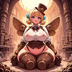 Steampunk Hotty [AI Generated]