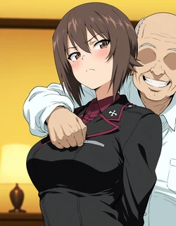 [Haniodon] ~ 西住 まほ Maho Nishizumi (Girls Und Panzer) (Patreon) [AI Generated]
