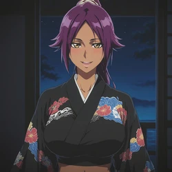 [NoxxAI] Yoruichi Shihouin (Kimono) [AI Generated]