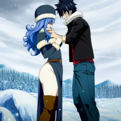 Juvia Lockser x Gray Fullbuster [AI Generated]