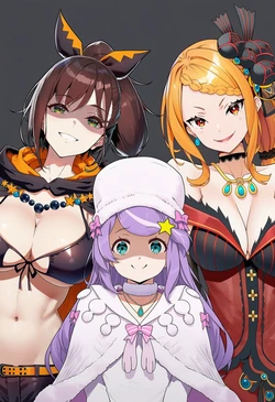 [Pixiv] カイジデル/Kaijideru (113946390) - Shaula, Anastasia, Priscilla [AI Generated]