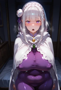 [だいふく丸] Emilia P084 [AI Generated]