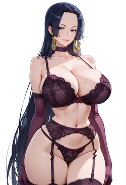 🌸~Lewd Waifu Laifu~🌸 Boa Hancock big set💙 [AI Generated]