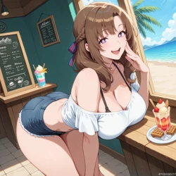 [Hentai Hideout] Mamako Oosuki (Summer ☀️) | Okaa-san Online | Full Set (Patreon) [AI Generated]