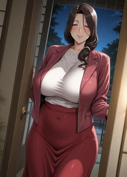 [Milfai] Fumiko Kujyou Staying overnight [AI Generated]