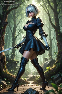 [Patreon] [AiASAG] [4K] 🤖2B⚔️ - Preview [AI Generated]