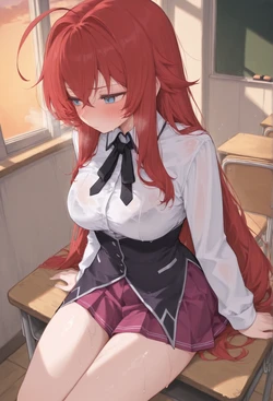 リアス・グレモリ (Rias Gremory) AI-generated