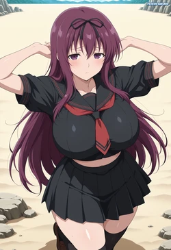 [Banshou] Murasaki (Senran Kagura) #1 Commission Request [AI Generated]