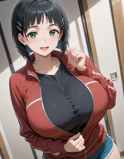 (mirai art) Kirigaya Suguha 桐ヶ谷直葉 (SAO) (Patreon) [AI Generated]