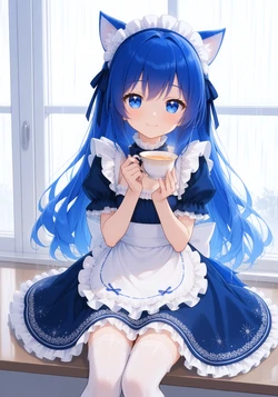 Daily life of Deepseek-chan [AI Generated]