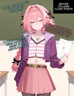 [Sbwaifus] Astolfo turns down one love confession for a better one. (Patreon) [AI Generated]