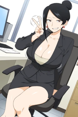 [GoonStudio] Kyouko Takizawa (Bijin Onna Joushi Takizawa-san) - 242 pics [AI Generated]