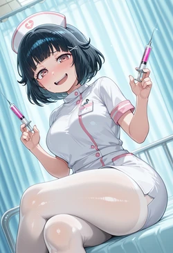 [Nankoai] Rimi Ushigome - 牛込 りみ(Bang Dream!)-req-nurse-nursing-infirmary-indoors- (Patreon) [AI Generated]