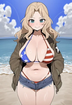 仲見世-ケイ(GuP)xエロガキ [AI Generated]