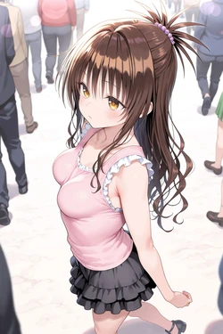 [Kyokoo no Oukoku] Mikan Saimin de... ♥ Saimin de Ossan ni Haramasarechau Mikan-san (To LOVE-Ru) [AI Generated]