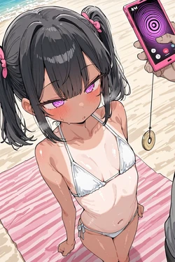[種付け研究所] 催眠学級（ビーチでナンパ編） [AI Generated]