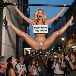 [Burn333] Public  Whore 4 [AI Generated]