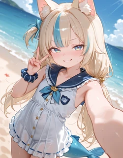 neekosan Sameko Saba | VTuber [AI Generated]