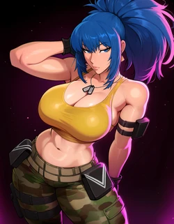 [Fr34ky] Leona Heidern all tiers (Patreon)[AI Generated]